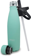 NERTHUS BOTELLA TURQUESA DOBLE PARED 500ML